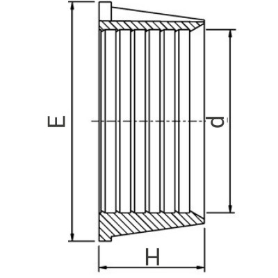 Bague de crampage pour raccords à compression Série 7 - PLASSON