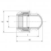 Bouchon fin de ligne fibre optique PLASSCOM - PLASSON