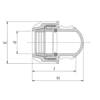 Bouchon fin de ligne fibre optique PLASSCOM - PLASSON