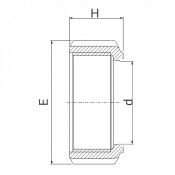 Ecrou pour adaptateur fileté Série 7 (7890) - PLASSON
