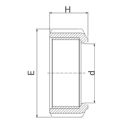 Ecrou pour adaptateur fileté Série 7 (7890) - PLASSON