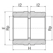 Manchon taraudé Série 7 - PLASSON