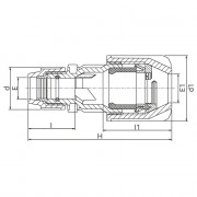 Manchon universel PLASS4 - PLASSON