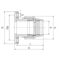 Raccord à bride millenium Série 7 - PLASSON Raccord à bride millenium Série 7 - PLASSON