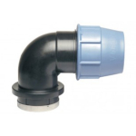 Coude compression 90 ° avec dérivation femelle