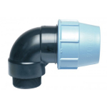 Coude compression 90 ° avec dérivation mâle