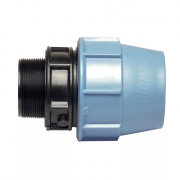 Raccord compression droit mâle