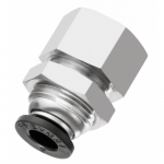 Raccord droit traversée de cloison femelle cylindrique - RPD TG
