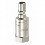 Embout fileté femelle cylindrique à passage libre