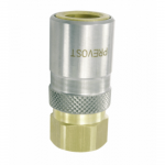 Raccord fileté femelle cylindrique à obturation