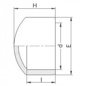 Bouchon PVC à coller - PLASSON