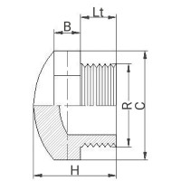 Bouchon PVC fileté - PLASSON