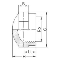 Bouchon PVC taraudé - PLASSON