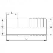 Douille PVC - PLASSON