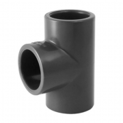 Té PVC 90° à coller Femelle  - Ø 25 à 125 mm