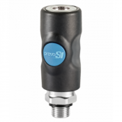 Raccord fileté mâle cylindrique avec joint d'étanchéité