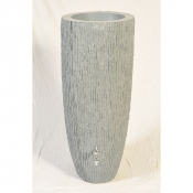 Cuve à eau décorative avec plantation de fleurs et plantes 120 L