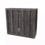 Cuve à eau décorative et murale rectangulaire 300 L