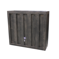 Cuve à eau décorative et murale rectangulaire 300 L