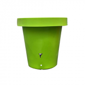 Cuve décorative de récupération d'eau 400 L verte ou menthe