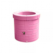 Cuve décorative imitation puits 340 L rose