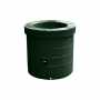 Cuve décorative imitation puits 340 L vert foncé, noir, gris ou blanc