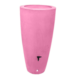Récupérateur d'eau de pluie 200 L rose ou violet 