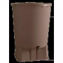 Récupérateur d'eau rond 500 L marron avec ou sans support Récupérateur d'eau rond 500 L marron avec ou sans support