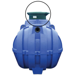 Réhausse de 430 mm pour cuve à eau enterrée HYDRHECO