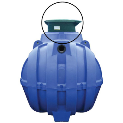 Réhausse de 430 mm pour cuve à eau enterrée HYDRHECO