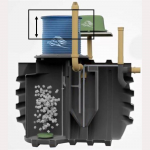 Réhausse pour microstations KINGSPAN 10, 20 ou 30 cm