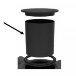 Rehausse seule h. 700 mm x Ø 600 mm pour cuve à eau