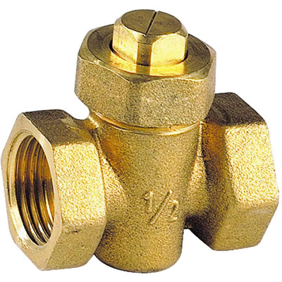 Robinet à boisseau foncé F/F BSP – Sectionnement fluide – DN 3/8’’ à 3/4’’ – 16 bars