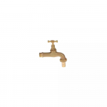 Robinet de puisage à potence brossé avec tête standard