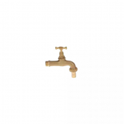 Robinet de puisage à potence brossé avec tête standard