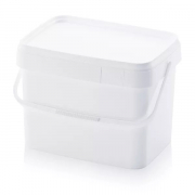 Seau rectangulaire avec anse 2,6 à 22 L