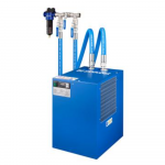 Sécheur par réfrigération équipé d'un ensemble by-pass, flexibles de liaison et filtre micronique
