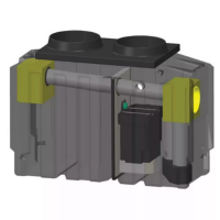 Séparateur à hydrocarbures en PE avec ByPass 3L/s  - 300 L