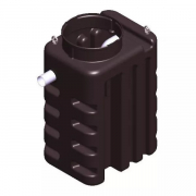 Séparateur à hydrocarbures en PE sans ByPass 1,5L/s - 150L