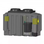 Séparateur à hydrocarbures en PE sans ByPass 1,5L/s  - 158 L