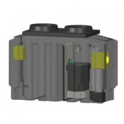 Séparateur à hydrocarbures en PE sans ByPass 1,5L/s  - 158 L Séparateur à hydrocarbures en PE sans ByPass 1,5L/s  - 158 L