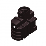 Séparateur à hydrocarbures en PE sans ByPass 3L/s - 310L