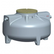 Séparateur à graisse professionnel taille 2 - 714 L