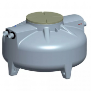 Séparateur de graisse  renforcé professionnel taille 4 - 980 L