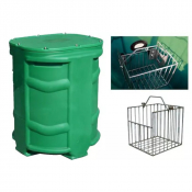 Poste 250 L avec panier dégrilleur sans pompe