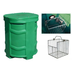 Poste 250 L avec panier dégrilleur sans pompe
