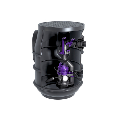 Poste de relevage Aquapump small mono, pour eaux grises