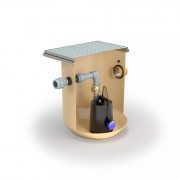 Postes de relevage compacts 200  L pour eaux chargées
