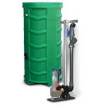 Station de relevage avec barre de guidage SANIREL 500V - 590 L  - 14 m