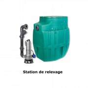 Station de relevage évolutive SANIDRAIN 420 EVO - 7 m